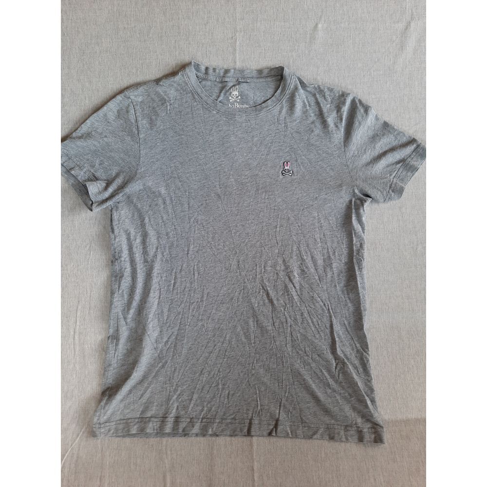 Psycho Bunny by Robert Codley 4 T-Shirt Short Sleeve Embroidery Bunny Logo Pima